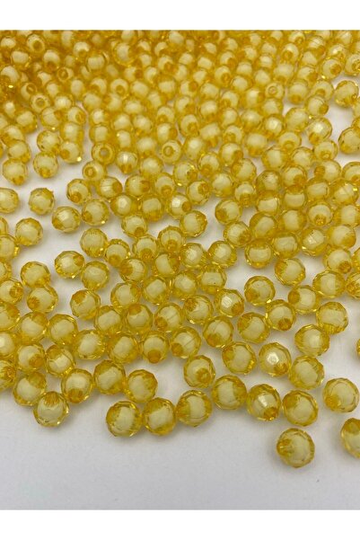 Hedef Bijuteri 50gr 8mm Mărgele acrilice tip fagure cu mărgele în interior, d...