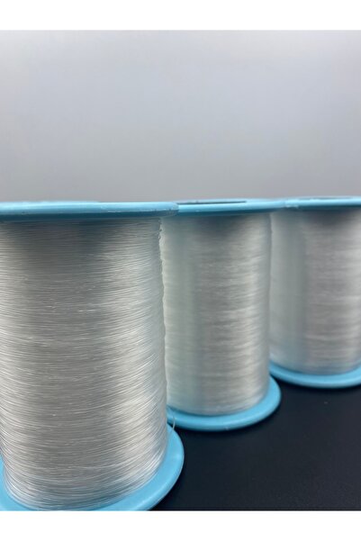 Hedef Bijuteri 0,60 Mm Sabit Şeffaf Misina,çanta,aksesuar Yapımı Misina (~400-450M)