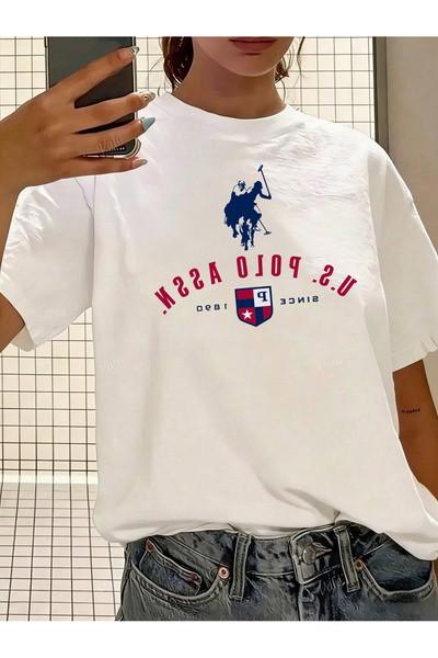 YHDZ تيشيرت قطن نسائي كاجوال، قطن بنسبة 100%، قماش قابل للتنفس ، قابل للغسل ف...