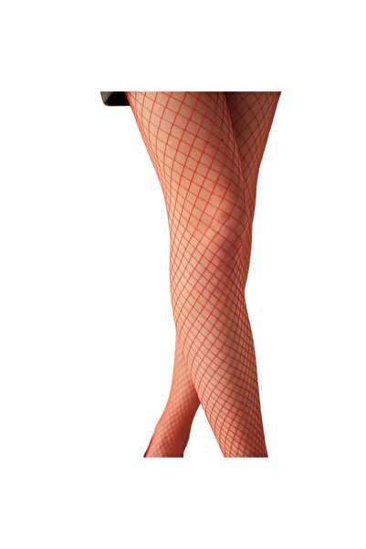 Penti Μεσαίο διχτυωτό λιλά καλσόν - Fashion Pentilicious