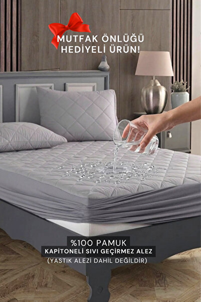 sevilya واقي مرتبة ملون مصنوع من القطن بنسبة 100%، وملاءة مرتبة مقاومة للسوائل