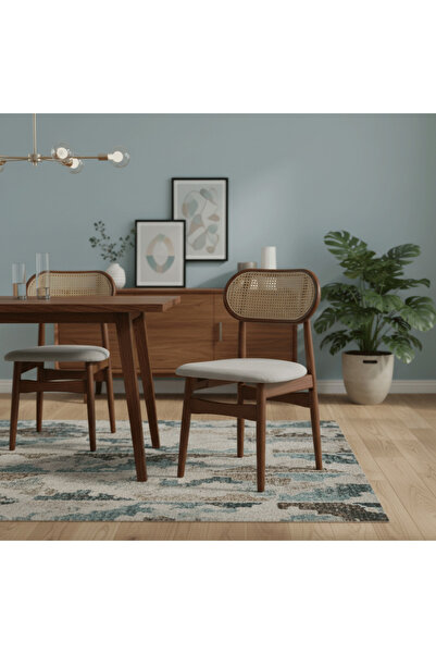 DEC4 كرسي مفرد راتان الوان متعددة