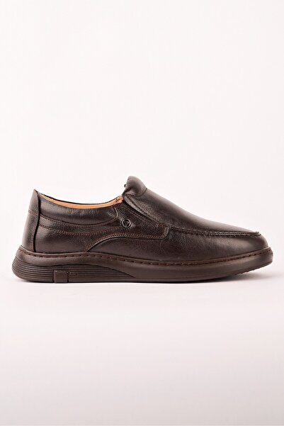 MUGGO Legacy Genuine Leather Laceless Comfortable Sole Men's Daily Classic Ca...