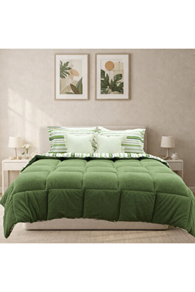 Luna Bueno Sherpa Comforter Çift Kişilik Uyku Seti