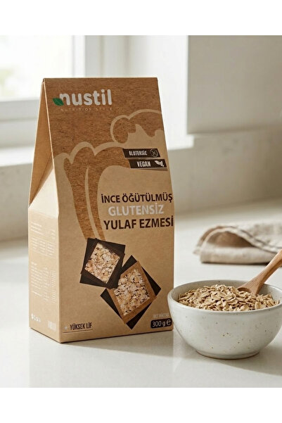 NUSTİL Glutensiz İnce Öğütülmüş Yulaf Ezmesi 300g