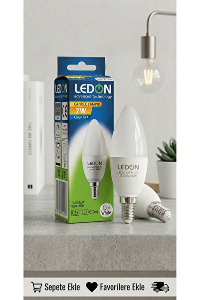 LEDON Tuz Lamba Ampulü 7W – Dayanıklı – Kullanışlı – Çok Amaçlı