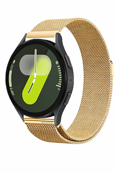 MMP SHOP Samsung Galaxy Watch 6 / 4 / 5 / 7 / Fe 40/42/44/46mm Uyumlu 20mm Ma...
