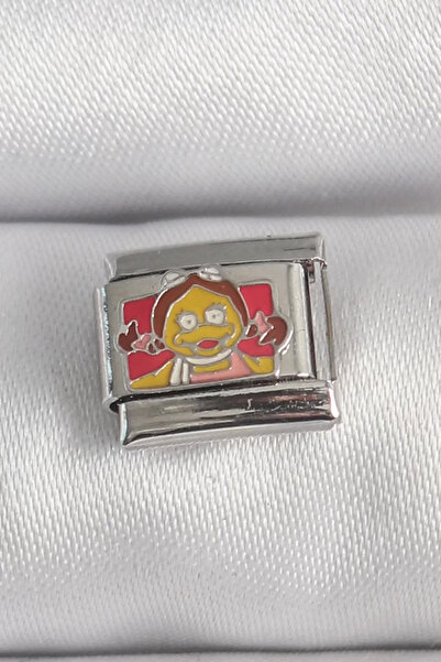 Skygo حلية ترشيح مطرزة للأطفال من الفولاذ باللون الفضي 316L - TJ-BC1388