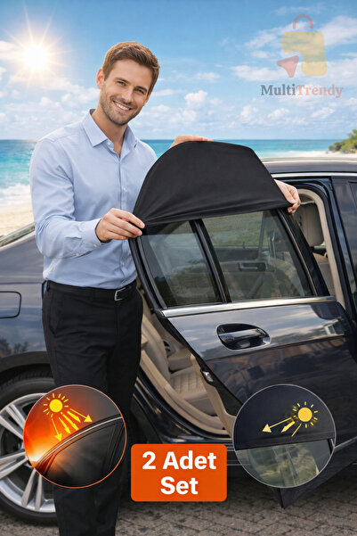 HASBY 2 τεμάχια αντηλιακή αλεξίπτωτο πλαϊνό και πίσω παρμπρίζ αυτοκινήτου - Κ...