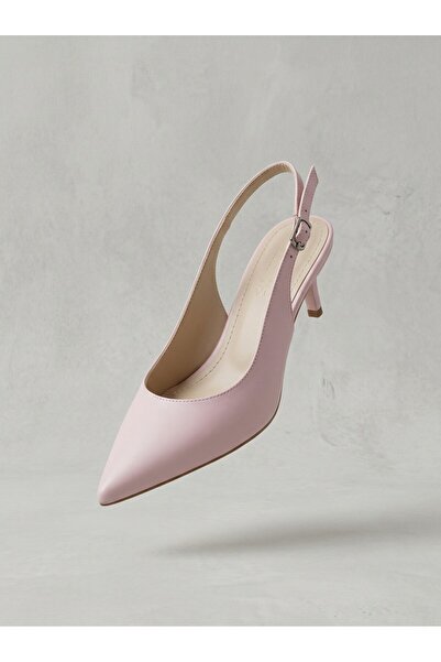 Riccon Γυναικεία παπούτσια με μυτερή μύτη, ανοιχτή πλάτη και λεπτό τακούνι 00...