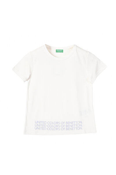 United Colors of Benetton Μπλουζάκι για κορίτσια BNT-G21286