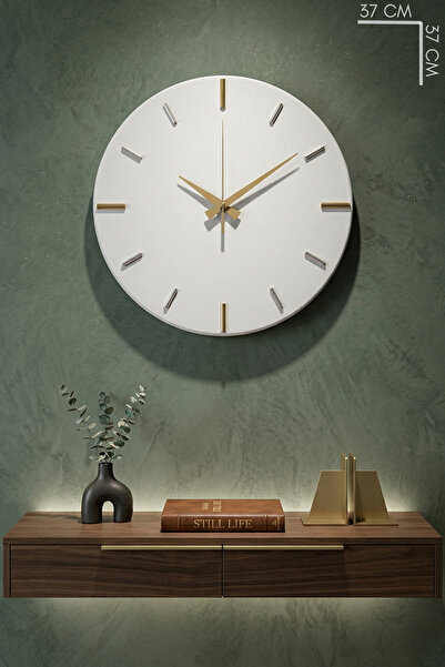 MOOCLOCK Ceas de perete model Sada modern, decorativ, metal, oglindă, mecanis...