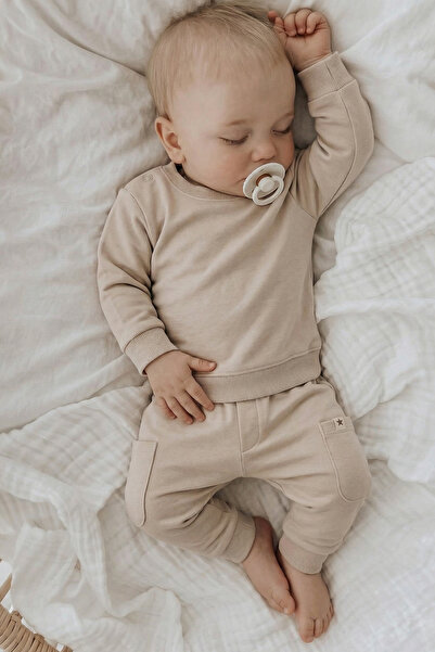 Cigit طقم أطفال 0-3 سنوات بيج