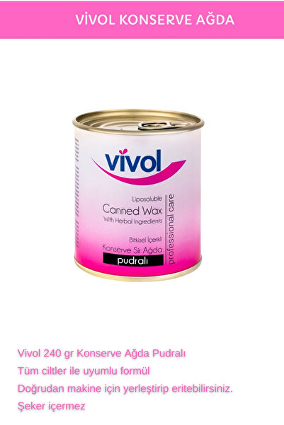 Vivol KONSERVE SİR AĞDA PUDRALI
