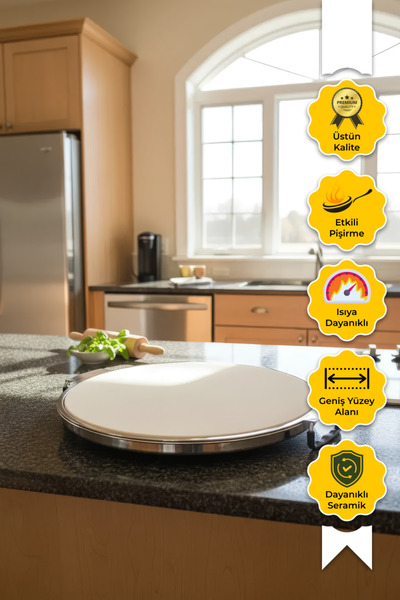 Dr.Maya حجر فرن سيراميك، متوافق مع ماكينة فرن برو بلس، قطر 31 سم