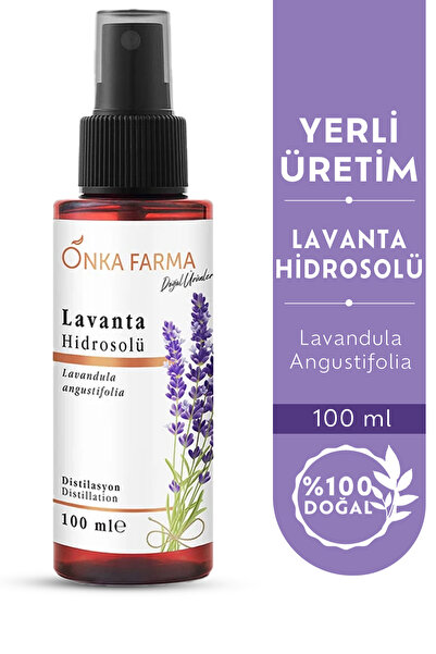 OnkaFarma Onka Farma Lavanta Suyu / Hidrosolü Tonik Yağı Alınmamış Doğal Içerik
