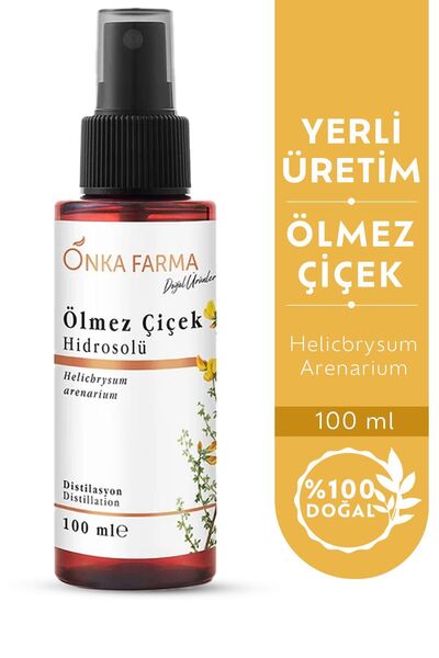 OnkaFarma Onka Farma Ölmez Çiçek Suyu / Hidrosolü Tonik Yağı Alınmamış Doğal ...