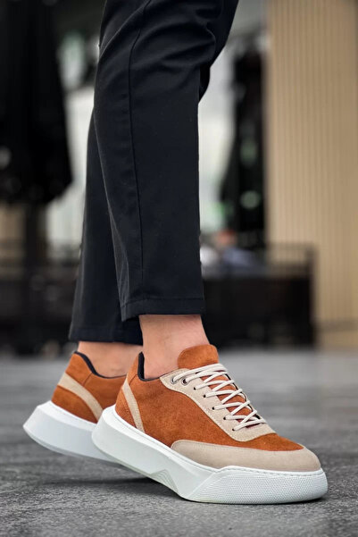 BOA BA0354 Ежедневни мъжки велурени маратонки с връзки и висока подметка, кре...