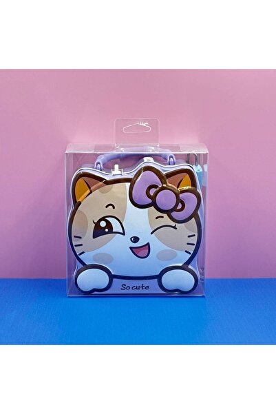 Livava Μεταλλικός κουμπαράς με φιγούρα γατάκι - Παιδικός κουμπαράς με τσάντα ...