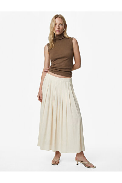 Koton Cotton Slim Fit High Neck Tank Top