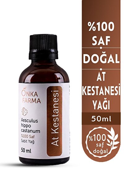 OnkaFarma Onka Farma %100 Saf At Kestanesi Yağı - 50 ml