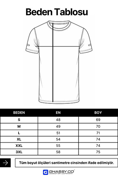 GHASSY CO Erkek Nem Emici Hızlı Kuruma Atletik Teknik Performans Spor T-shirt