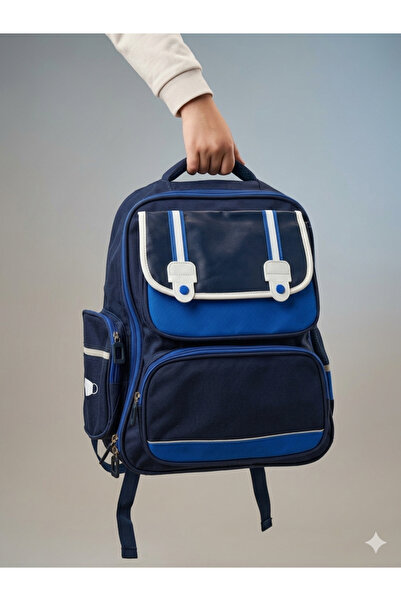 Adalinhome Color Bags College Style Backpack - Green, Purple, Navy Blue