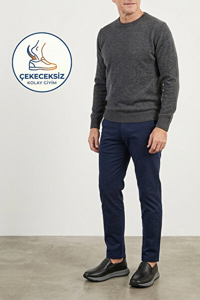 Ziya , Men's Genuine Leather Easy-To-Wear Comfort Shoes 15310Z1102 Black