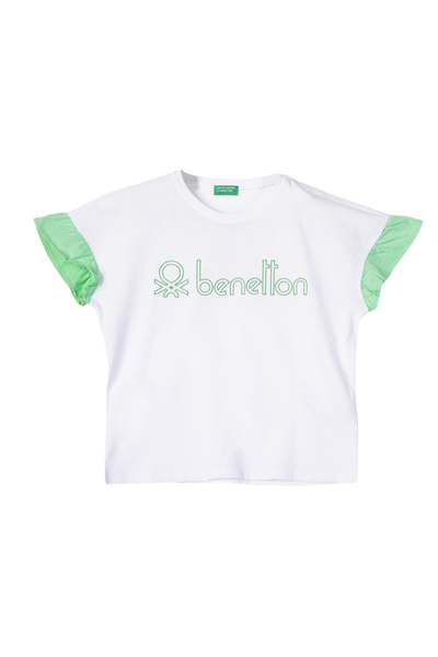 United Colors of Benetton Μπλουζάκι για κορίτσια BNT-G21225