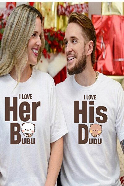 Etoile Studio تي شيرت وسويت شيرت بوبو دودو للعشاق |   هدية عيد الحب |   طقم م...