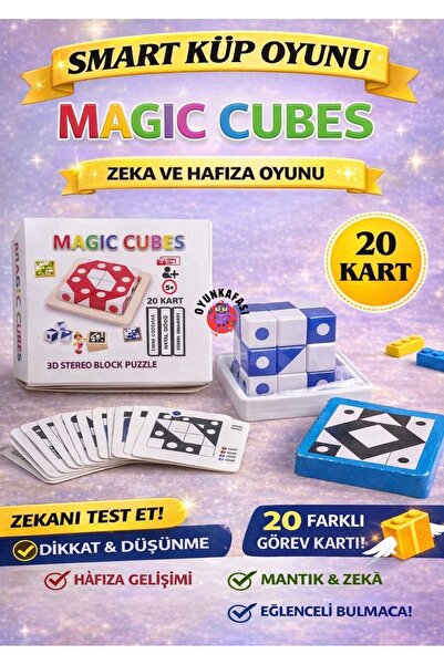 OYUNKAFASI SMART KÜPLER - MAGİC CUBES - ZEKA OYUNU