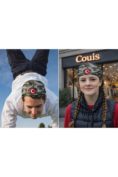 couis Φουλάρι μπαντάνα παραλλαγής με λεπτομέρειες Çanakkale