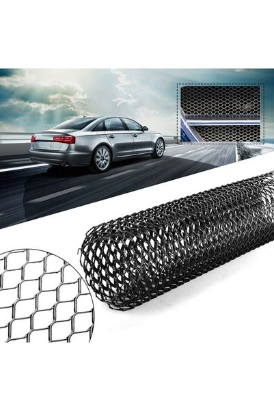 Avex Grilă sport din aluminiu, dimensiune 100 x 33cm, tăiabilă, culoare neagră