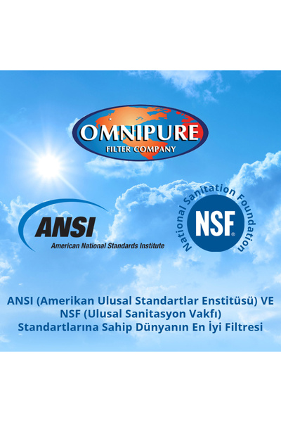 Omnipure ELF XL Reçine + Karbon Filtre - Gelişmiş Kireç ve Klor Bariyeri - Banyo Karbon Duş Filtresi - Musluğa Kolay Montaj