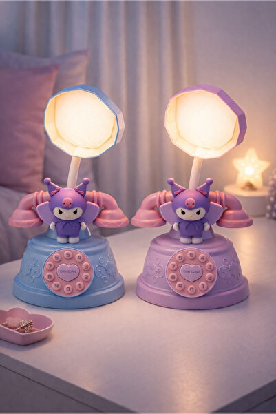 minisepetim Kuromi Şarjlı Masa Lambası
