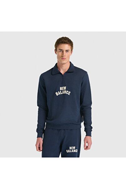 New Balance Ανδρικό φούτερ MNC3524 Navy Blue