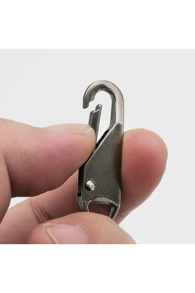 Zipperstop ZipGO - Pachet de 10 carabine metalice multifuncționale