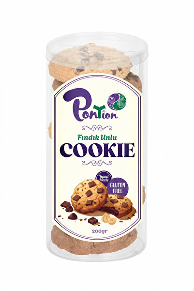 Pontion Fındık Unlu & Çikolatalı Gurme Kurabiye 200 gr