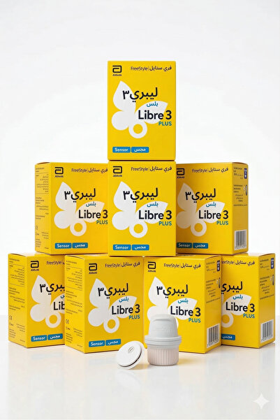 Freestyle 10 عبوات فري ستايل ليبري 3 بلس – حساس سهل الاستخدام لمتابعة مستوى ا...