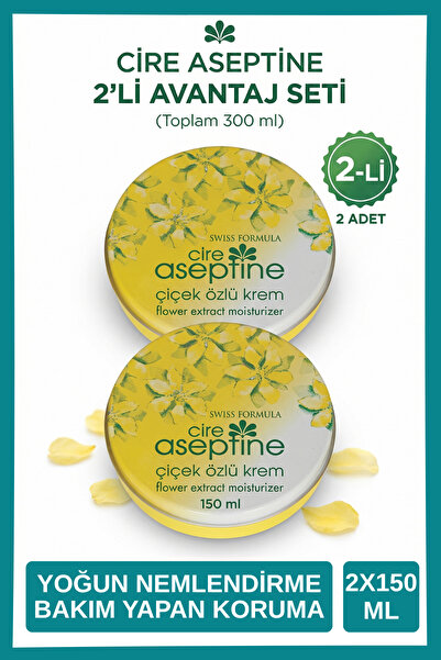 CIRE ASEPTINE Klasik Teneke 150 Ml+klasik Teneke 150ml ( 2 Ürün)