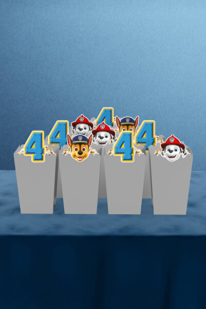 Hey Parti Коробка з 10 штуками кукурудзи з тематикою Paw Patrol (3 роки - 4 р...