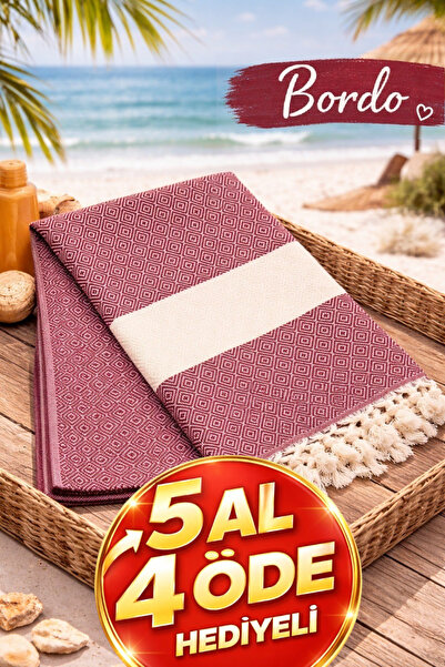 Beach Towel Peshtemal 100% Cotton Diamond Patterned Turkish Peshtemal Bath Towel 100x180 cm
