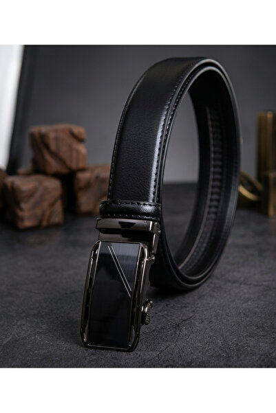 KASVA DERİ 3.5 Cm Otomatik Kemer