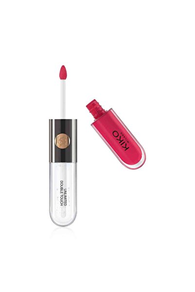 Kiko Unlimited Double Touch Lipstick Lip Gloss (110 Spicy Rose)