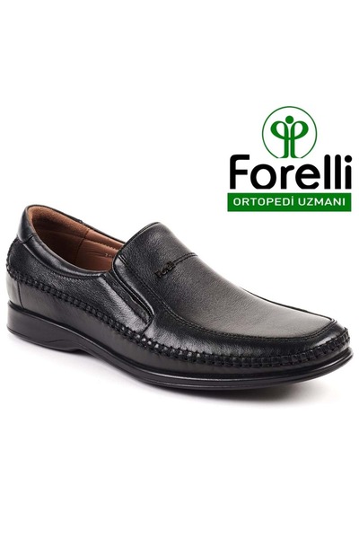 Forelli Manyas Γνήσιο Δερμάτινο Ορθοπεδικό Comfort Ανδρικά Casual Παπούτσια Μ...