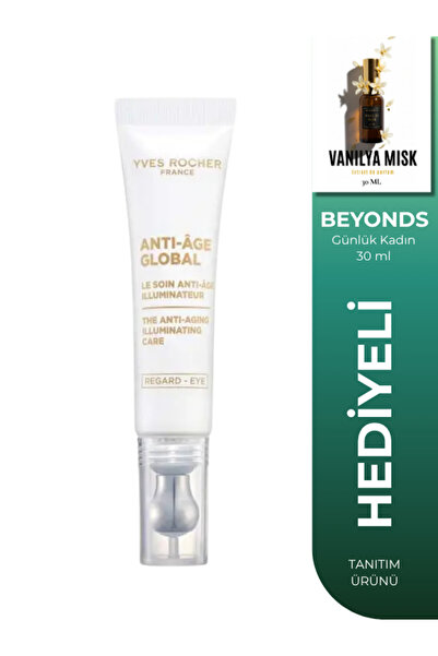 Yves Rocher Yenileyici Anti-Age Göz Kremi Kafein & Vitamin E 15ml + BEYONDS V...