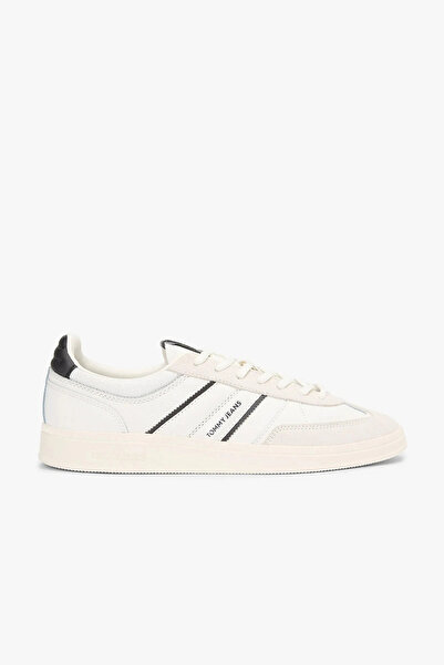 Tommy Hilfiger The Greenwich Edge Mixed Texture Men's White Sneaker Em0Em0167...