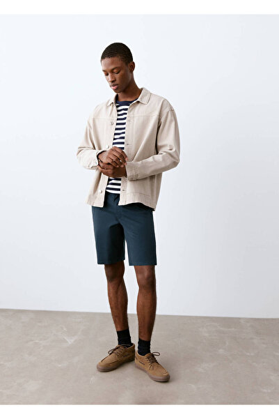 Mango Teen Pamuklu bermuda şort