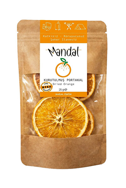 Mandal 25 Grams of Dried Orange - Fruit Dried Slices