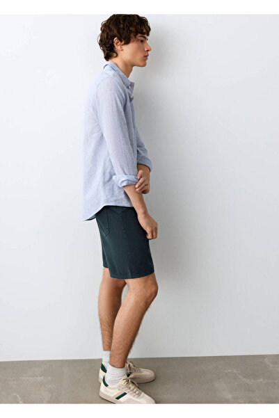 Mango Teen Denim bermuda şort